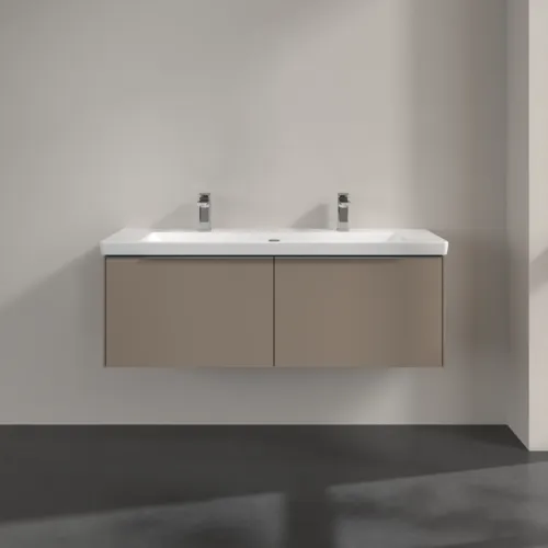 Bild von VILLEROY BOCH Subway 3.0 Waschbeckenunterschrank, 2 Auszüge, 1272 x 429 x 478 mm, Taupe #C60100VM