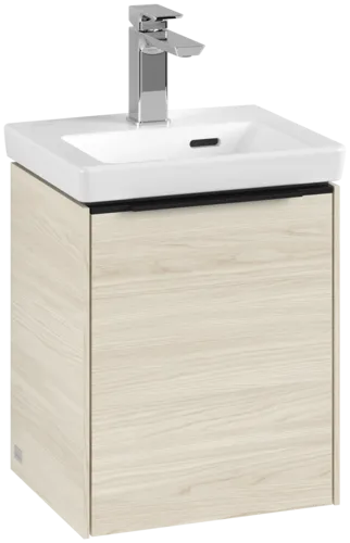 Bild von VILLEROY BOCH Subway 3.0 Waschbeckenunterschrank, 1 Tür, 351 x 429 x 309 mm, White Oak #C58401AA