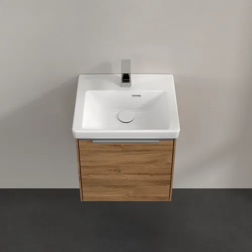 Bild von VILLEROY BOCH Subway 3.0 Waschbeckenunterschrank, 1 Tür, 423 x 429 x 378 mm, Kansas Oak #C58100RH