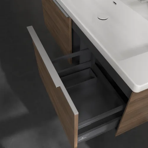 Bild von VILLEROY BOCH Subway 3.0 Waschbeckenunterschrank, 2 Auszüge, 1272 x 429 x 478 mm, Arizona Oak #C60100VH
