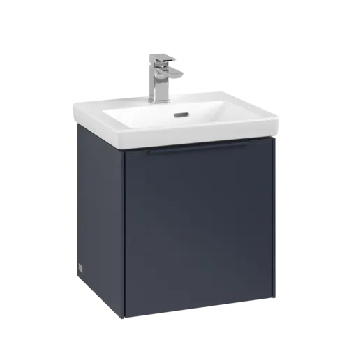Bild von VILLEROY BOCH Subway 3.0 Waschbeckenunterschrank, 1 Tür, 423 x 429 x 378 mm, Marine Blue #C58102VQ