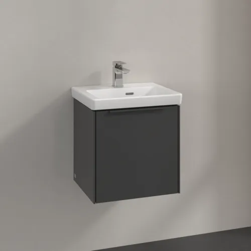 Bild von VILLEROY BOCH Subway 3.0 Waschbeckenunterschrank, 1 Tür, 423 x 429 x 378 mm, Graphite #C58102VR