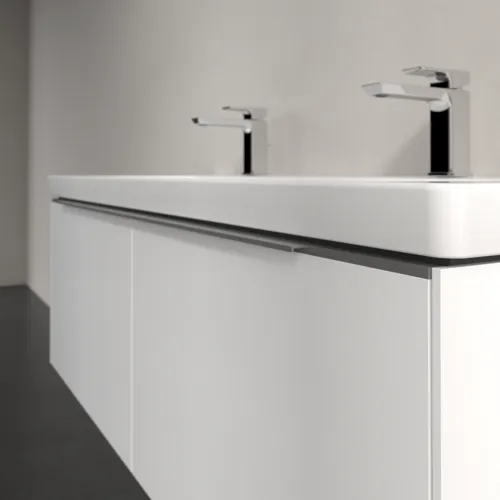 Bild von VILLEROY BOCH Subway 3.0 Waschbeckenunterschrank, 2 Auszüge, 1272 x 429 x 478 mm, Brilliant White #C60100VE