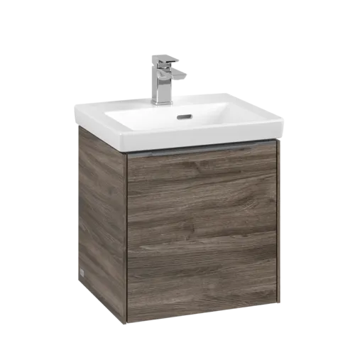 Bild von VILLEROY BOCH Subway 3.0 Waschbeckenunterschrank, 1 Tür, 423 x 429 x 378 mm, Stone Oak #C58100RK