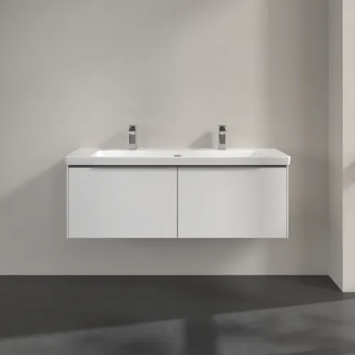 Bild von VILLEROY BOCH Subway 3.0 Waschbeckenunterschrank, 2 Auszüge, 1272 x 429 x 478 mm, Pure White #C60100VF