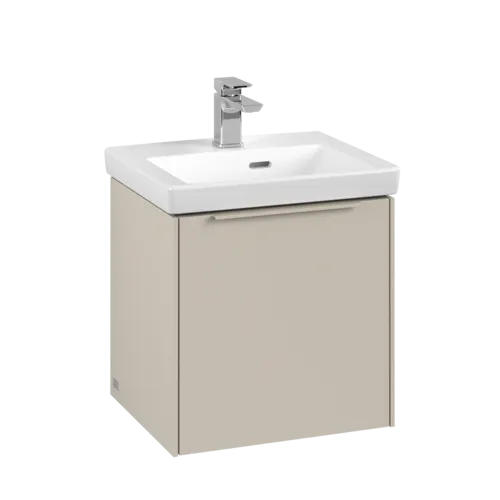 Bild von VILLEROY BOCH Subway 3.0 Waschbeckenunterschrank, 1 Tür, 423 x 429 x 378 mm, Cashmere Grey #C58102VN