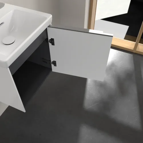 Bild von VILLEROY BOCH Subway 3.0 Waschbeckenunterschrank, 1 Tür, 423 x 429 x 378 mm, Pure White #C58200VF