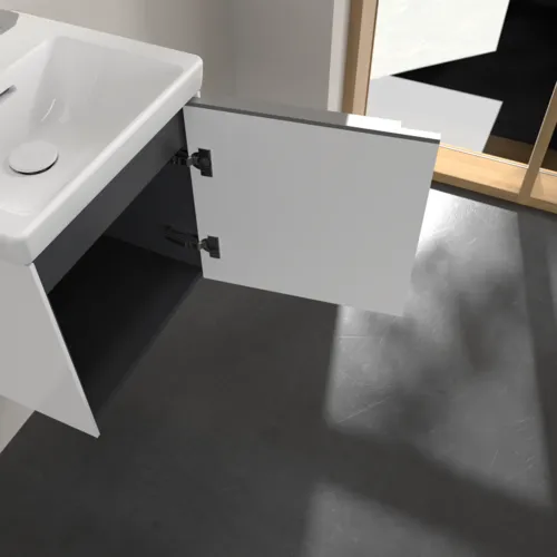 Bild von VILLEROY BOCH Subway 3.0 Waschbeckenunterschrank, 1 Tür, 423 x 429 x 378 mm, Brilliant White #C58200VE