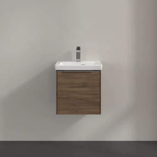 Bild von VILLEROY BOCH Subway 3.0 Waschbeckenunterschrank, 1 Tür, 423 x 429 x 378 mm, Arizona Oak #C58200VH