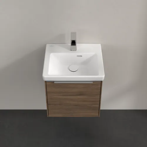 Bild von VILLEROY BOCH Subway 3.0 Waschbeckenunterschrank, 1 Tür, 423 x 429 x 378 mm, Arizona Oak #C58200VH