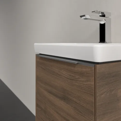 Bild von VILLEROY BOCH Subway 3.0 Waschbeckenunterschrank, 1 Tür, 423 x 429 x 378 mm, Arizona Oak #C58200VH