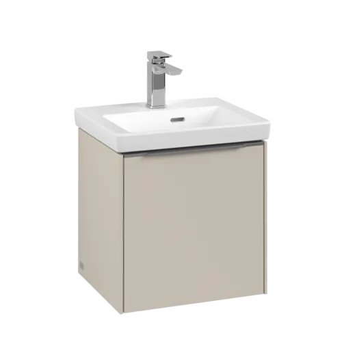 Bild von VILLEROY BOCH Subway 3.0 Waschbeckenunterschrank, 1 Tür, 423 x 429 x 378 mm, Cashmere Grey #C58200VN