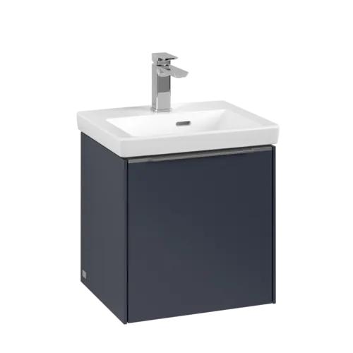 Bild von VILLEROY BOCH Subway 3.0 Waschbeckenunterschrank, 1 Tür, 423 x 429 x 378 mm, Marine Blue #C58200VQ