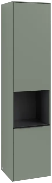 Bild von VILLEROY BOCH Subway 3.0 Hochschrank, 2 Türen, 400 x 1710 x 362 mm, Soft Green / Soft Green #C58901AF
