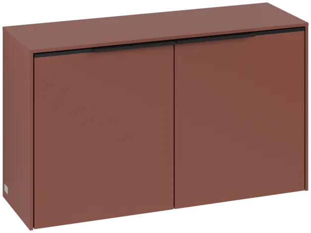 Bild von VILLEROY BOCH Subway 3.0 Sideboard, 2 Türen, 728 x 423 x 256 mm, Wine Red / Wine Red #C60001AH