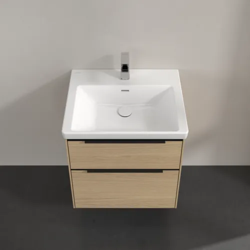 Bild von VILLEROY BOCH Subway 3.0 Waschbeckenunterschrank, 2 Auszüge, 572 x 576 x 478 mm, Nordic Oak #C57801VJ