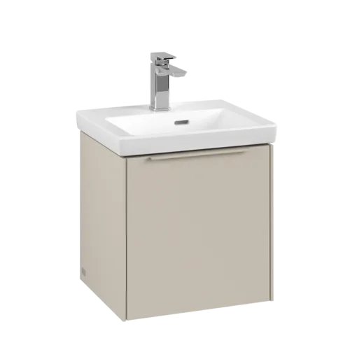 Bild von VILLEROY BOCH Subway 3.0 Waschbeckenunterschrank, 1 Tür, 423 x 429 x 378 mm, Cashmere Grey #C58202VN