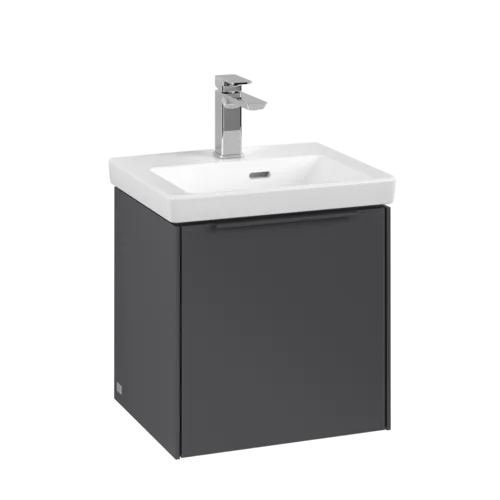 Bild von VILLEROY BOCH Subway 3.0 Waschbeckenunterschrank, 1 Tür, 423 x 429 x 378 mm, Graphite #C58202VR