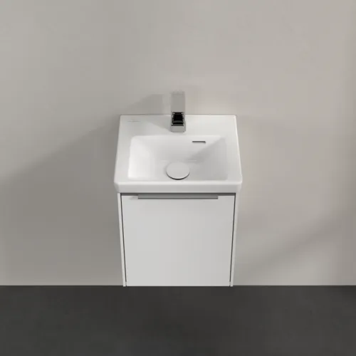 Bild von VILLEROY BOCH Subway 3.0 Waschbeckenunterschrank, 1 Tür, 351 x 429 x 309 mm, Brilliant White #C58300VE