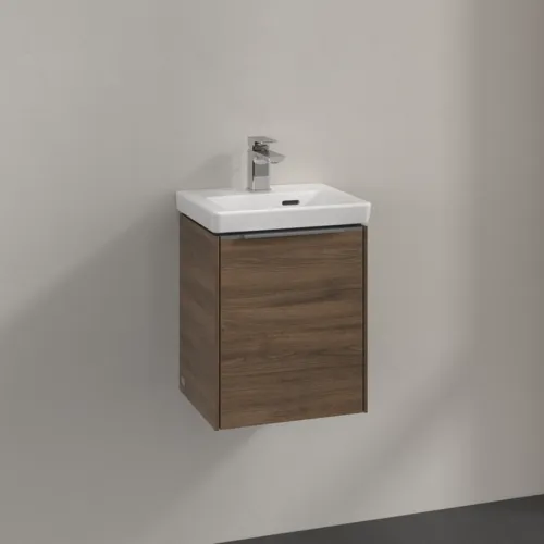 Bild von VILLEROY BOCH Subway 3.0 Waschbeckenunterschrank, 1 Tür, 351 x 429 x 309 mm, Arizona Oak #C58300VH