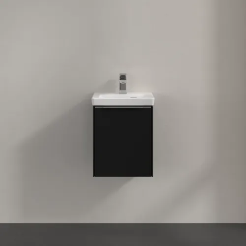 Obrázek VILLEROY BOCH Subway 3.0 Vanity unit, 1 dveře, 351 x 429 x 309 mm, Volcano Black #C58300VL