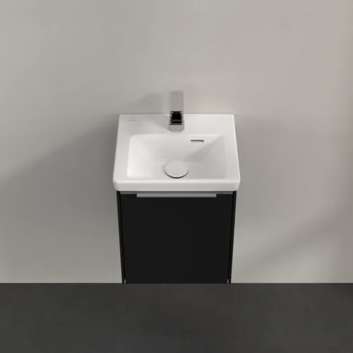 Obrázek VILLEROY BOCH Subway 3.0 Vanity unit, 1 dveře, 351 x 429 x 309 mm, Volcano Black #C58300VL