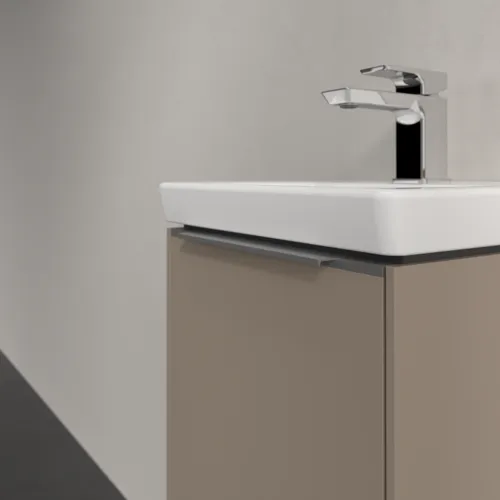 Bild von VILLEROY BOCH Subway 3.0 Waschbeckenunterschrank, 1 Tür, 351 x 429 x 309 mm, Taupe #C58300VM