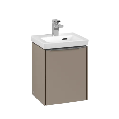 Bild von VILLEROY BOCH Subway 3.0 Waschbeckenunterschrank, 1 Tür, 351 x 429 x 309 mm, Taupe #C58300VM