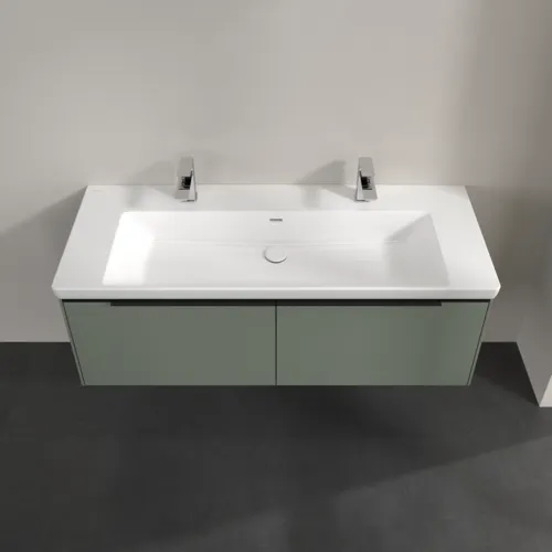 Bild von VILLEROY BOCH Subway 3.0 Waschbeckenunterschrank, 2 Auszüge, 1272 x 429 x 478 mm, Soft Green #C60101AF