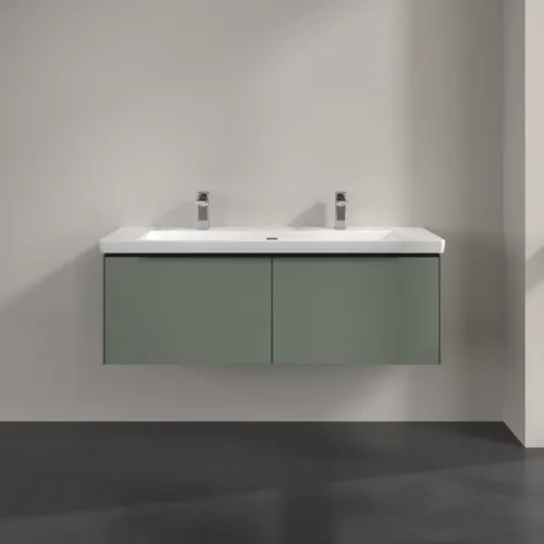 Bild von VILLEROY BOCH Subway 3.0 Waschbeckenunterschrank, 2 Auszüge, 1272 x 429 x 478 mm, Soft Green #C60101AF