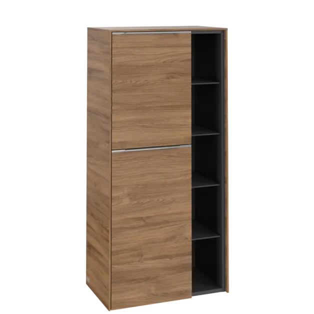 Bild von VILLEROY BOCH Subway 3.0 Mittelschrank, 2 Türen, 574 x 1200 x 362 mm, Kansas Oak / Kansas Oak #C59800RH