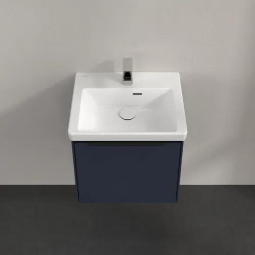 Bild von VILLEROY BOCH Subway 3.0 Waschbeckenunterschrank, mit Beleuchtung, 1 Auszug, 473 x 429 x 408 mm, Marine Blue #C580L1VQ