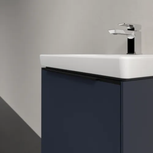 Bild von VILLEROY BOCH Subway 3.0 Waschbeckenunterschrank, mit Beleuchtung, 1 Auszug, 473 x 429 x 408 mm, Marine Blue #C580L1VQ