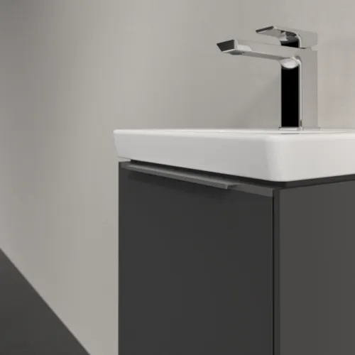 Bild von VILLEROY BOCH Subway 3.0 Waschbeckenunterschrank, 1 Tür, 351 x 429 x 309 mm, Graphite #C58400VR