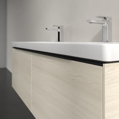 Bild von VILLEROY BOCH Subway 3.0 Waschbeckenunterschrank, 2 Auszüge, 1272 x 429 x 478 mm, White Oak #C60101AA