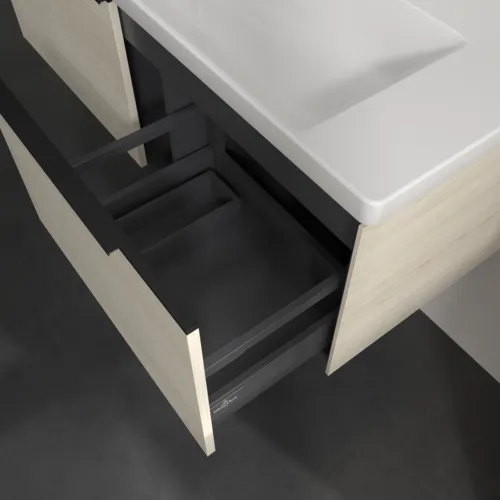 Bild von VILLEROY BOCH Subway 3.0 Waschbeckenunterschrank, 2 Auszüge, 1272 x 429 x 478 mm, White Oak #C60101AA