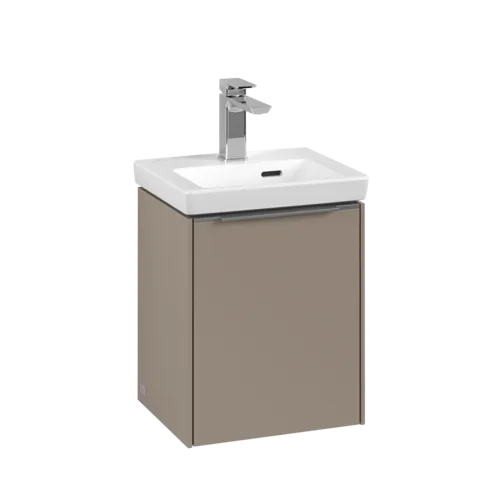 Bild von VILLEROY BOCH Subway 3.0 Waschbeckenunterschrank, 1 Tür, 351 x 429 x 309 mm, Taupe #C58400VM