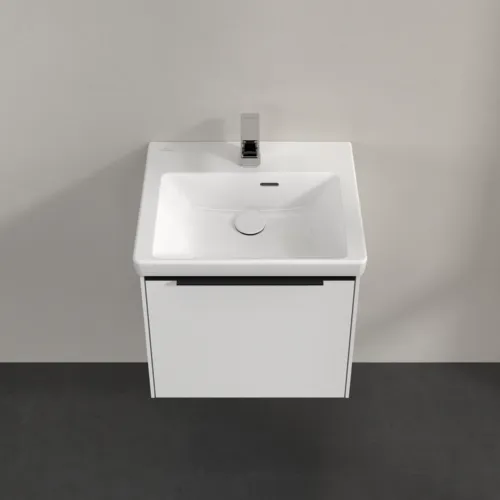 Bild von VILLEROY BOCH Subway 3.0 Waschbeckenunterschrank, mit Beleuchtung, 1 Auszug, 473 x 429 x 408 mm, Brilliant White #C580L1VE