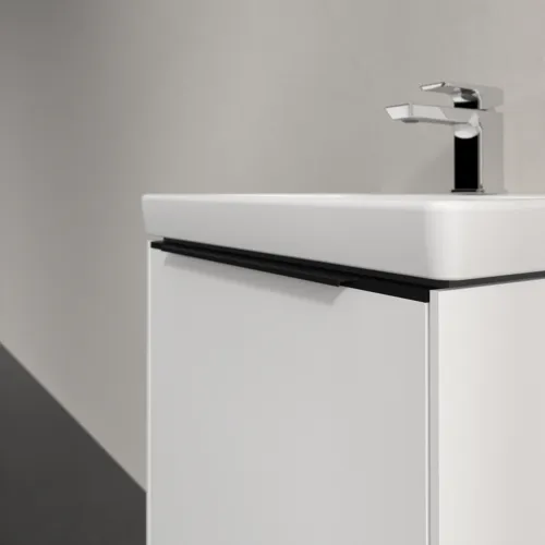Bild von VILLEROY BOCH Subway 3.0 Waschbeckenunterschrank, mit Beleuchtung, 1 Auszug, 473 x 429 x 408 mm, Brilliant White #C580L1VE