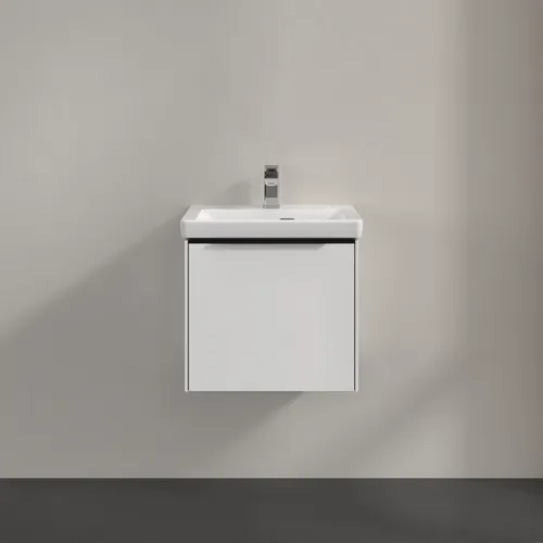 Bild von VILLEROY BOCH Subway 3.0 Waschbeckenunterschrank, mit Beleuchtung, 1 Auszug, 473 x 429 x 408 mm, Brilliant White #C580L1VE