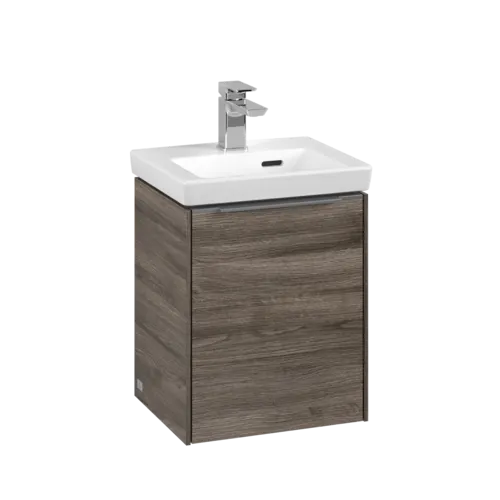 Bild von VILLEROY BOCH Subway 3.0 Waschbeckenunterschrank, 1 Tür, 351 x 429 x 309 mm, Stone Oak #C58300RK