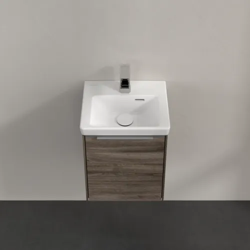 Bild von VILLEROY BOCH Subway 3.0 Waschbeckenunterschrank, 1 Tür, 351 x 429 x 309 mm, Stone Oak #C58300RK