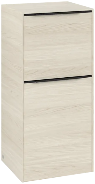 Picture of VILLEROY BOCH Subway 3.0 Side cabinet, 1 pull-out compartment, 1 door, 400 x 860 x 362 mm, White Oak / White Oak #C59501AA