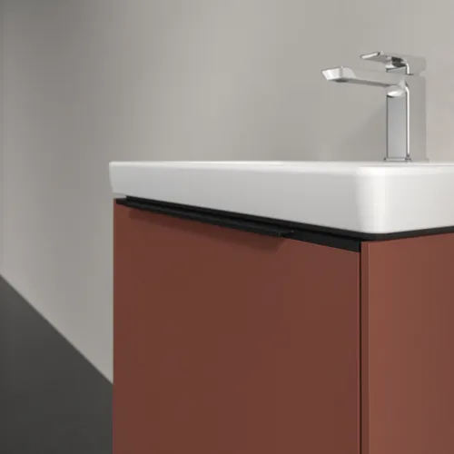 Bild von VILLEROY BOCH Subway 3.0 Waschbeckenunterschrank, 1 Auszug, 523 x 429 x 448 mm, Wine Red #C57901AH