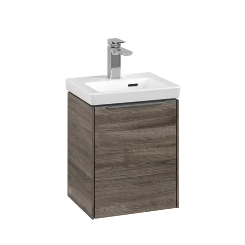 Bild von VILLEROY BOCH Subway 3.0 Waschbeckenunterschrank, 1 Tür, 351 x 429 x 309 mm, Stone Oak #C58400RK