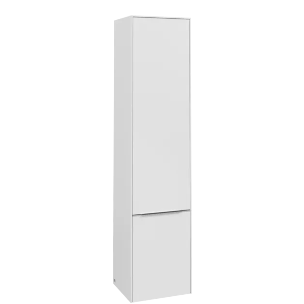 Bild von VILLEROY BOCH Subway 3.0 Hochschrank, 2 Türen, 400 x 1710 x 362 mm, Pure White / Pure White #C58600VF