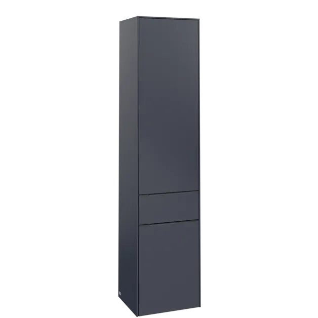 Bild von VILLEROY BOCH Subway 3.0 Hochschrank, 2 Türen, 1 Auszug, 400 x 1710 x 362 mm, Marine Blue / Marine Blue #C59102VQ