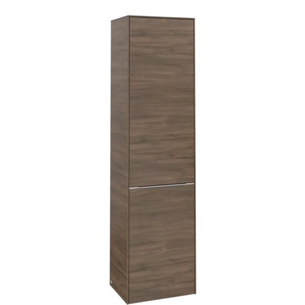 Bild von VILLEROY BOCH Subway 3.0 Hochschrank, 1 Tür, 1 Wäscheklappe, 450 x 1710 x 362 mm, Arizona Oak / Arizona Oak #C59200VH