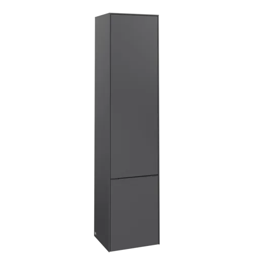 Bild von VILLEROY BOCH Subway 3.0 Hochschrank, 2 Türen, 400 x 1710 x 362 mm, Graphite / Graphite #C58602VR