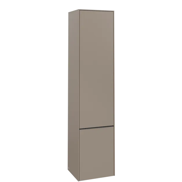 Bild von VILLEROY BOCH Subway 3.0 Hochschrank, 2 Türen, 400 x 1710 x 362 mm, Taupe / Taupe #C58602VM